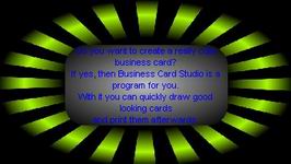 Powerful ease-of-use tool for designing and printing nice looking templates of business cards. With its help you'll be able to create custom cards composed of various graphic shapes.